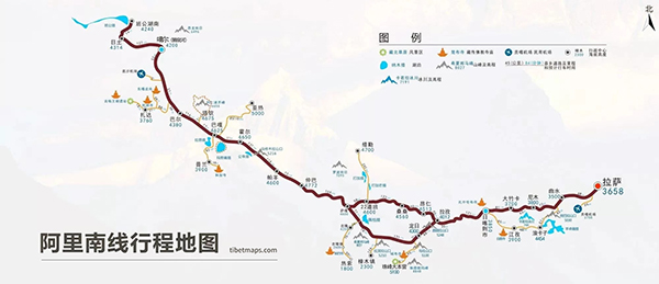 阿里南線與北線的區(qū)別